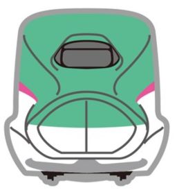 電車のお名前シール